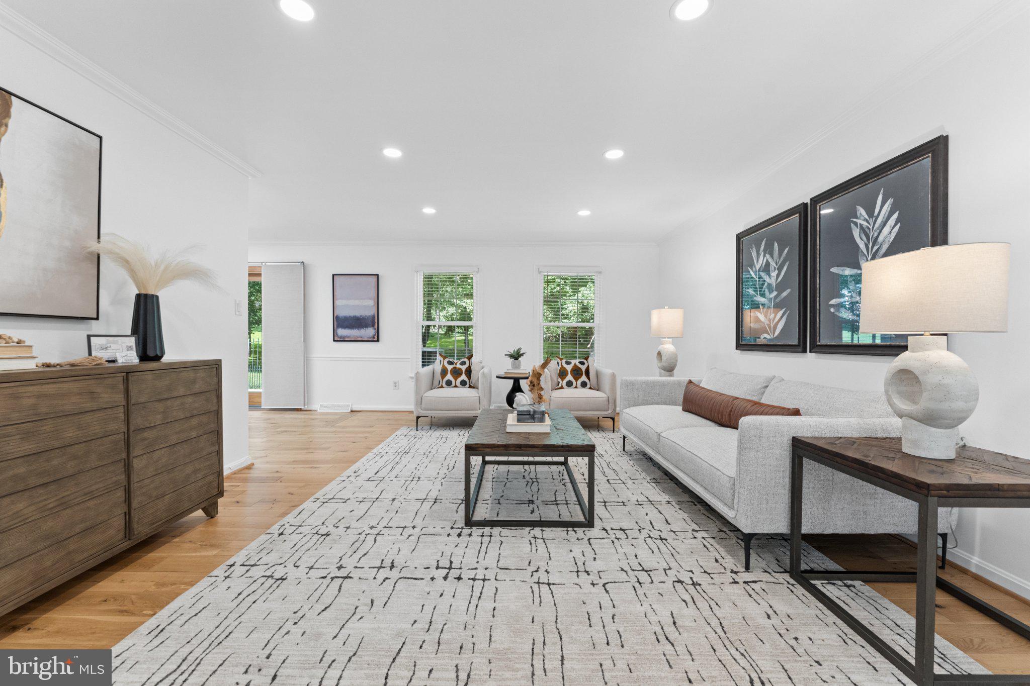 3219 Fox Mill Road Oakton, VA 22124 - Photo 10 of 87 Bright and airy modern living space.