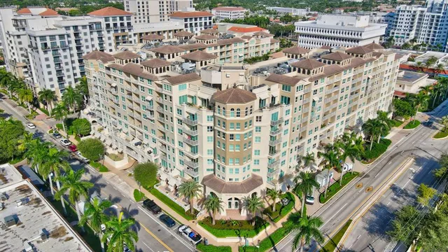 an aerial view of a city with lots of residential buildings