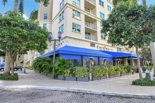 an aerial view of multiple houses