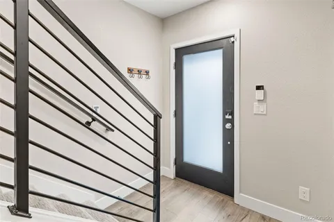 wooden floor in an empty room