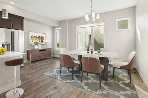 a close view of kitchen appliances