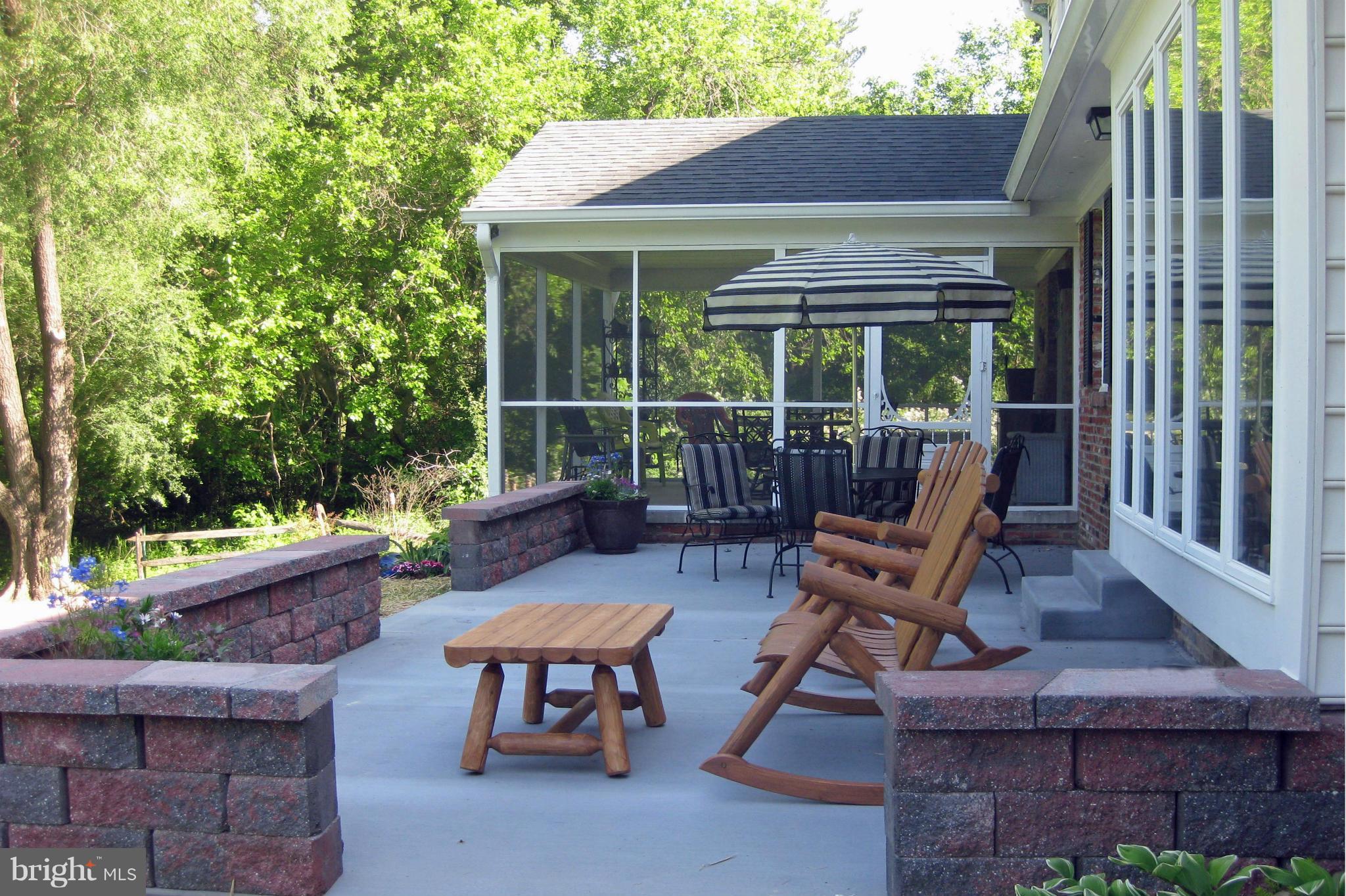 15312 Merrifields Court Silver Spring, MD 20906 - Photo 16 of 30 Patio in the summer