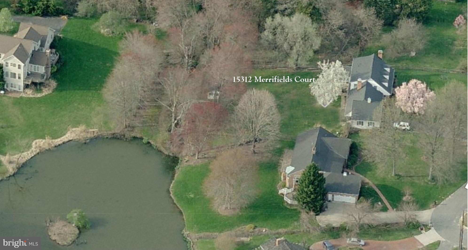 15312 Merrifields Court Silver Spring, MD 20906 - Photo 29 of 30 Aerial view of home and pond