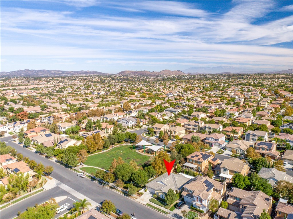 27336 Brandon Lane Temecula, CA 92591 - Photo 36 of 49 an aerial view of residential building and car parked