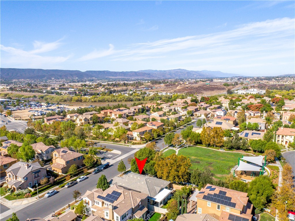 27336 Brandon Lane Temecula, CA 92591 - Photo 37 of 49 an aerial view of residential houses with outdoor space