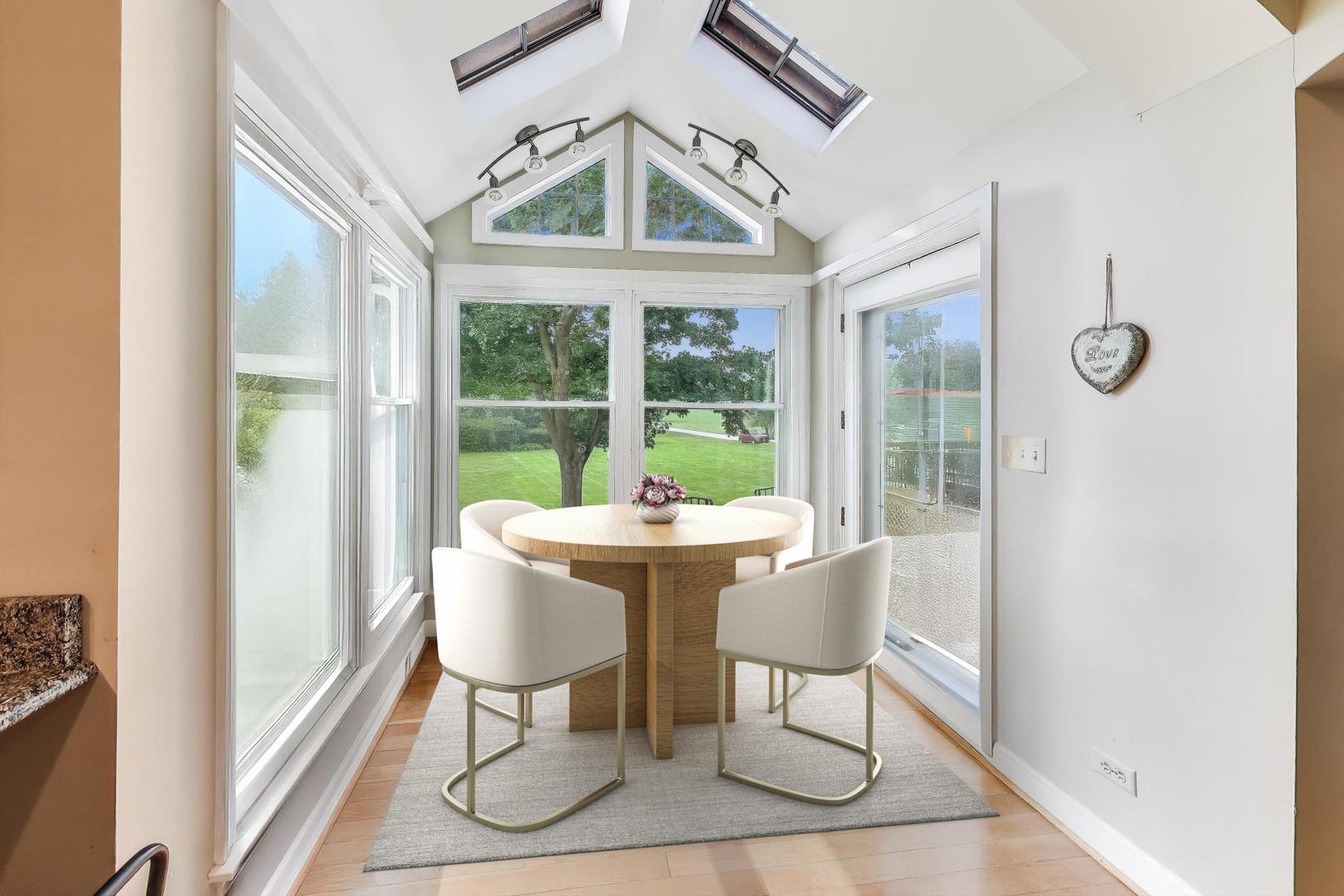 25839 West Sunset Road Barrington, IL 60010 - Photo 15 of 54 a dining room with furniture and window