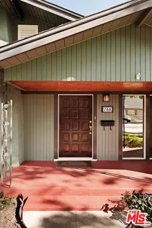 a backyard of a house