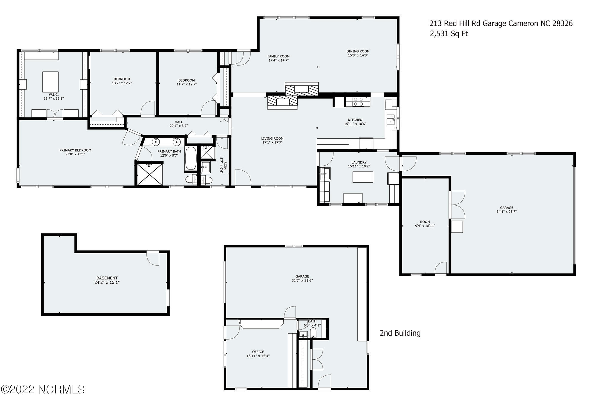 213 Red Hill Road Cameron, NC 28326 - Photo 61 of 61 xfloorplan