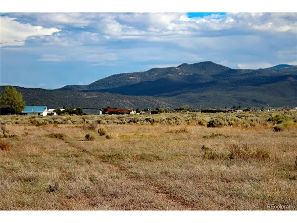 a view of an outdoor space and mountain view
