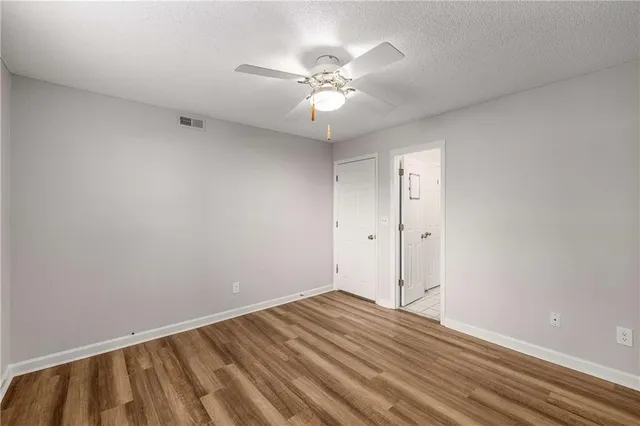 wooden floor in an empty room