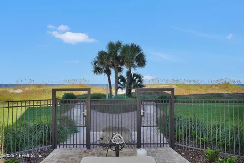 a view of a balcony with lake view and mountain view
