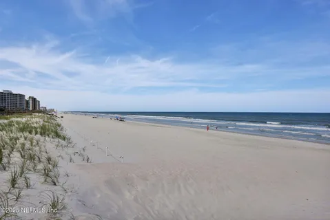 a view of an ocean beach