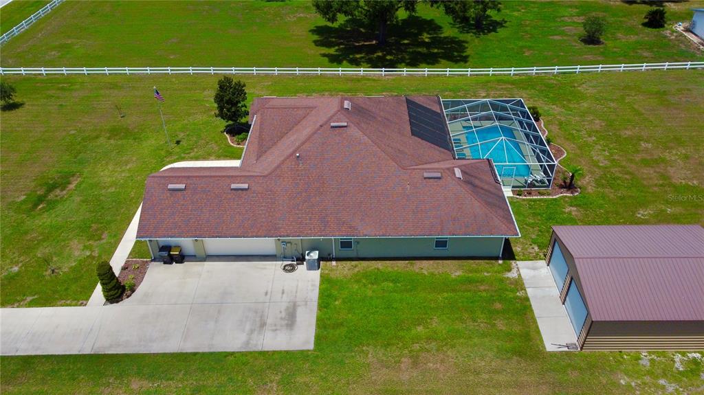 3934 Connersville Road Bartow, FL 33830 - Photo 67 of 81 an aerial view of a house with a garden