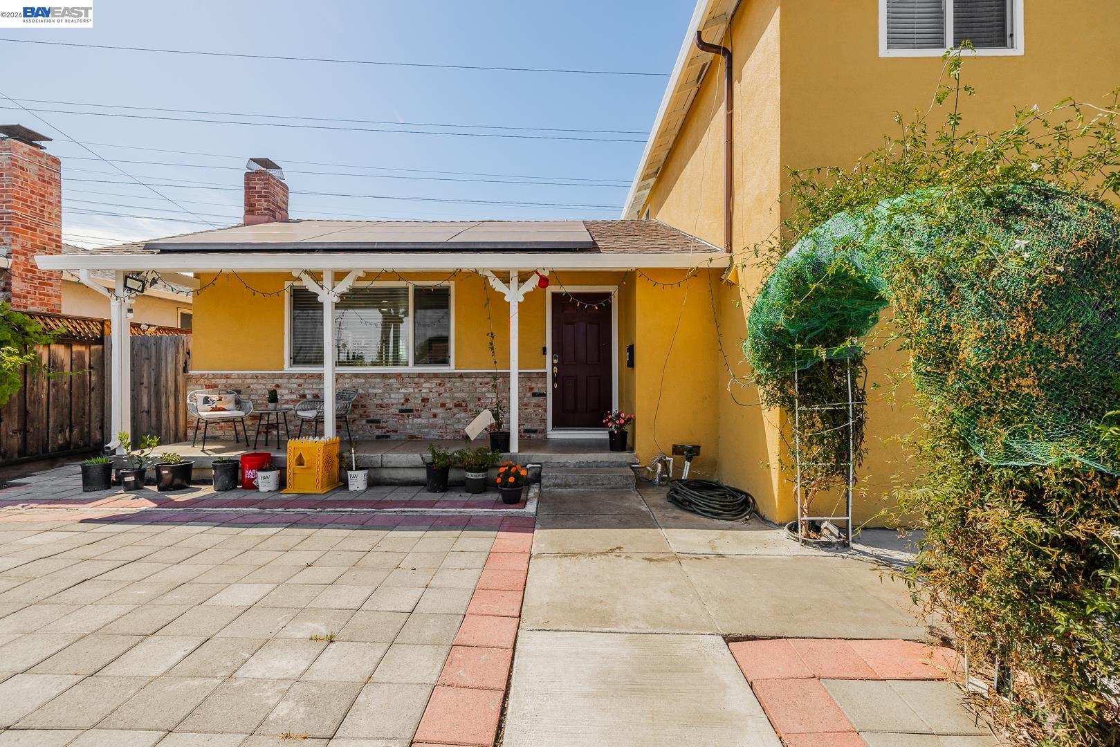 4032 Doane Street Fremont, CA 94538 - Photo 35 of 39 front view of a house with a patio