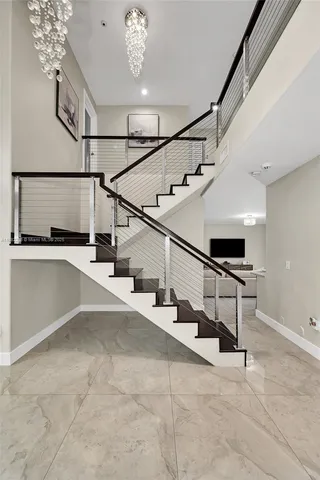 a view of entryway and hall