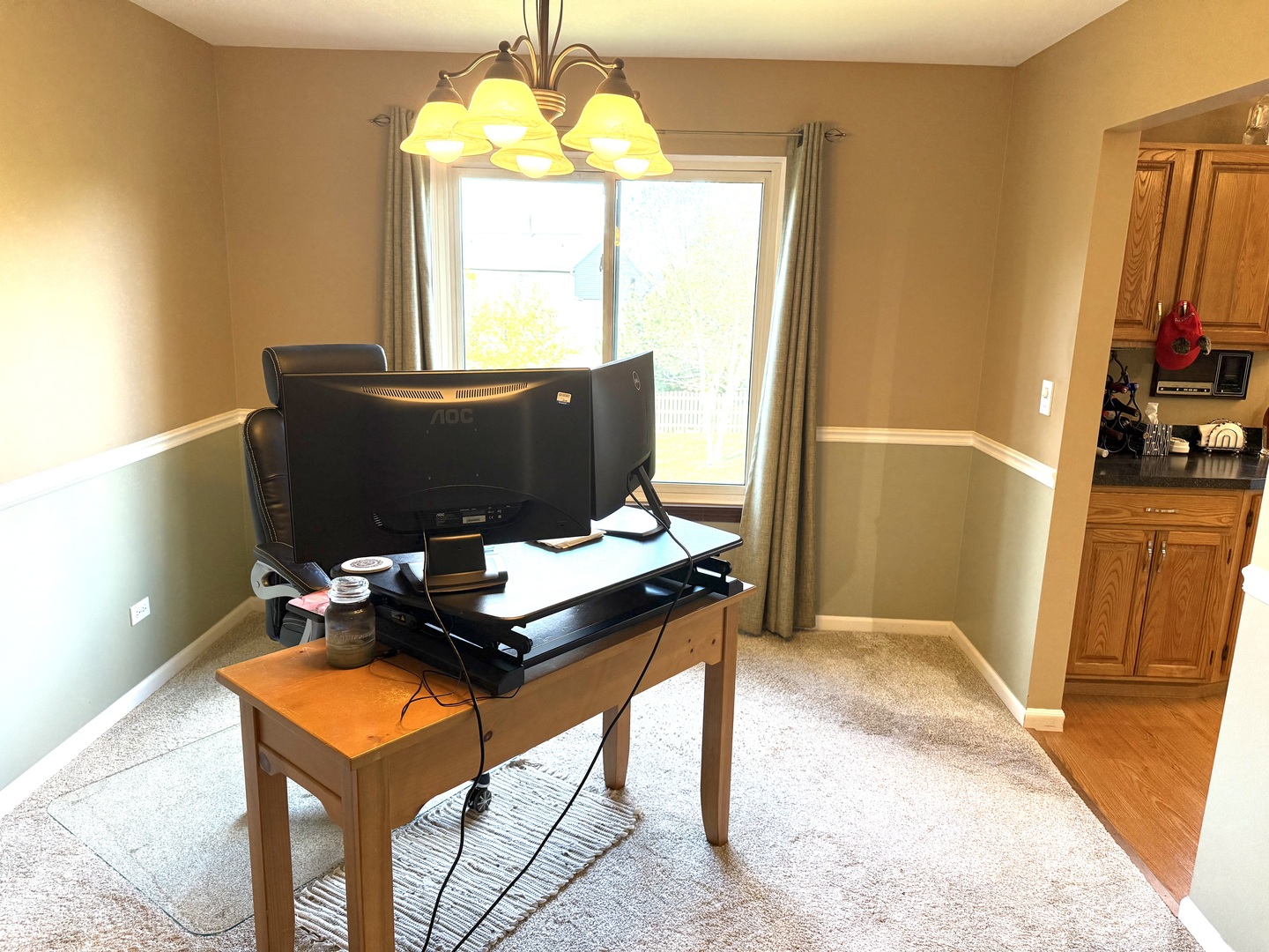 721 Mohican Trail Lake In The Hills, IL 60156 - Photo 6 of 20 a workspace with furniture and window