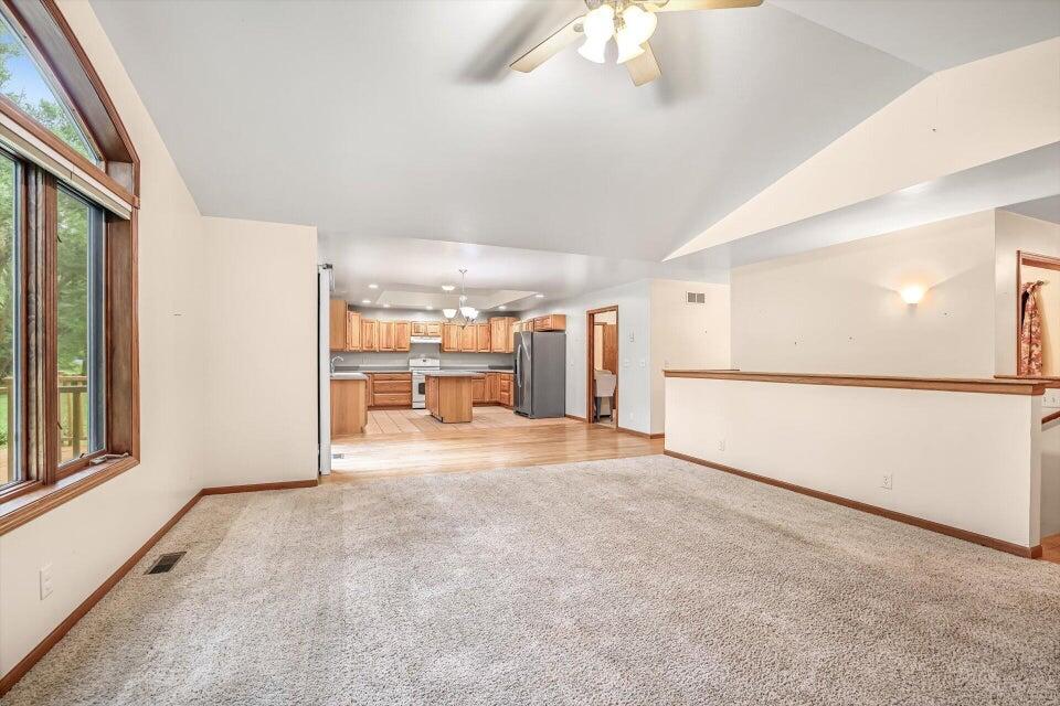 3467 Country View Drive Delavan, WI 53115 - Photo 2 of 39 living room and kitchen