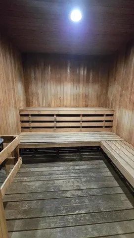 a view of room with trees