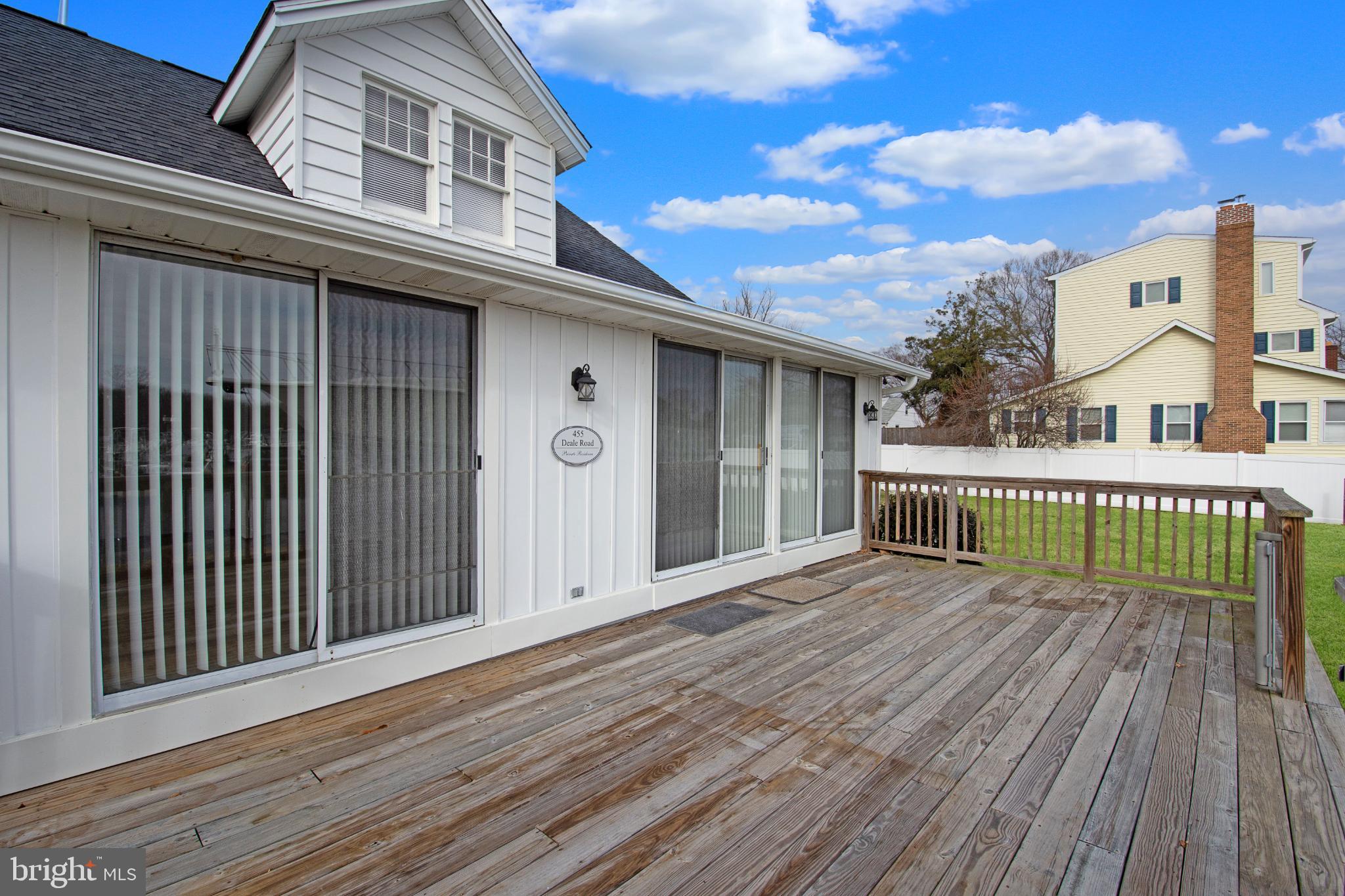 455 Deale Road Deale, MD 20751 - Photo 4 of 20 a view of a house with wooden deck