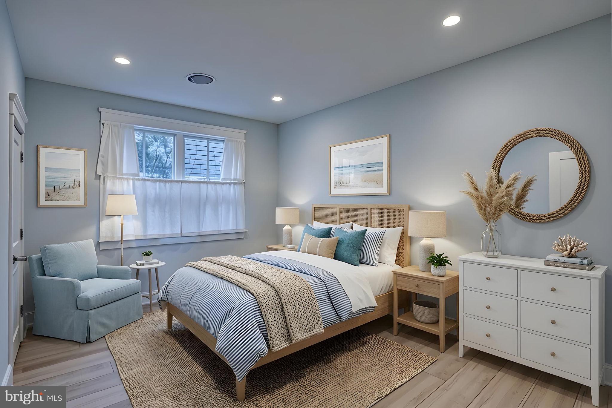 237 2nd Street Lewes, DE 19958 - Photo 11 of 52 a bedroom with a bed and a dresser