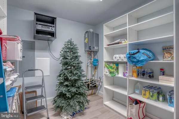 a view of wooden floor