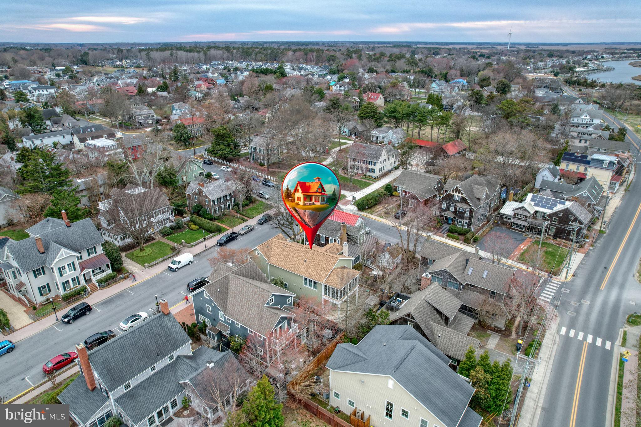 237 2nd Street Lewes, DE 19958 - Photo 48 of 52 an aerial view of a house with a mountain
