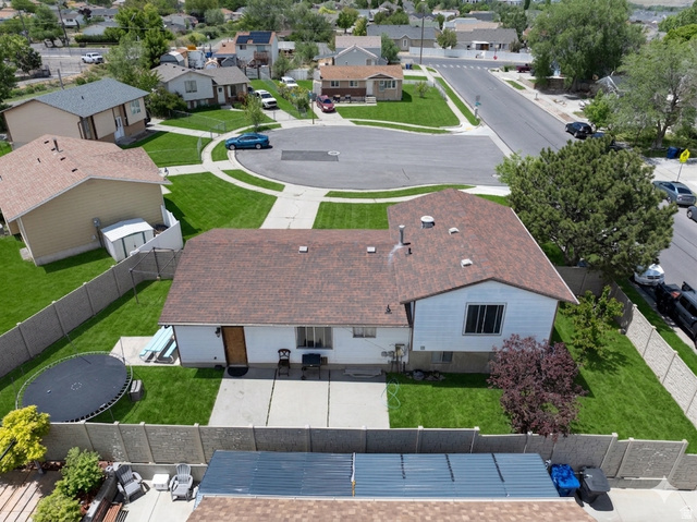 3689 Lasso Loop Circle Magna, UT 84044 - Photo 24 of 26 Ai enhanced Aerial perspective showcasing the residential property