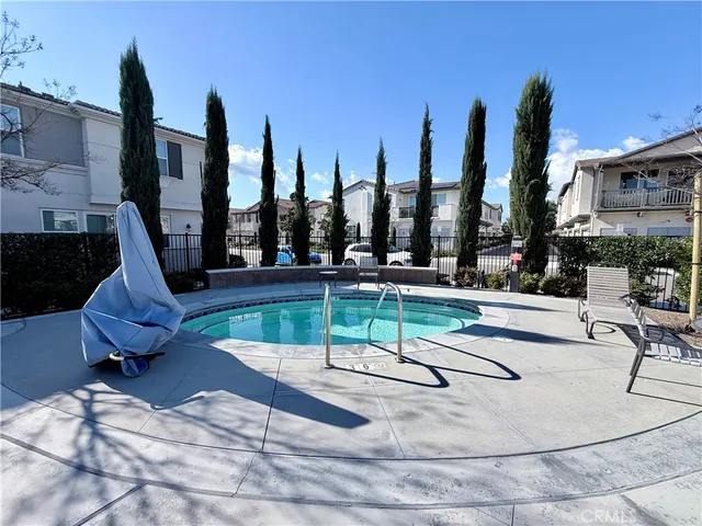 a view of outdoor space with seating area