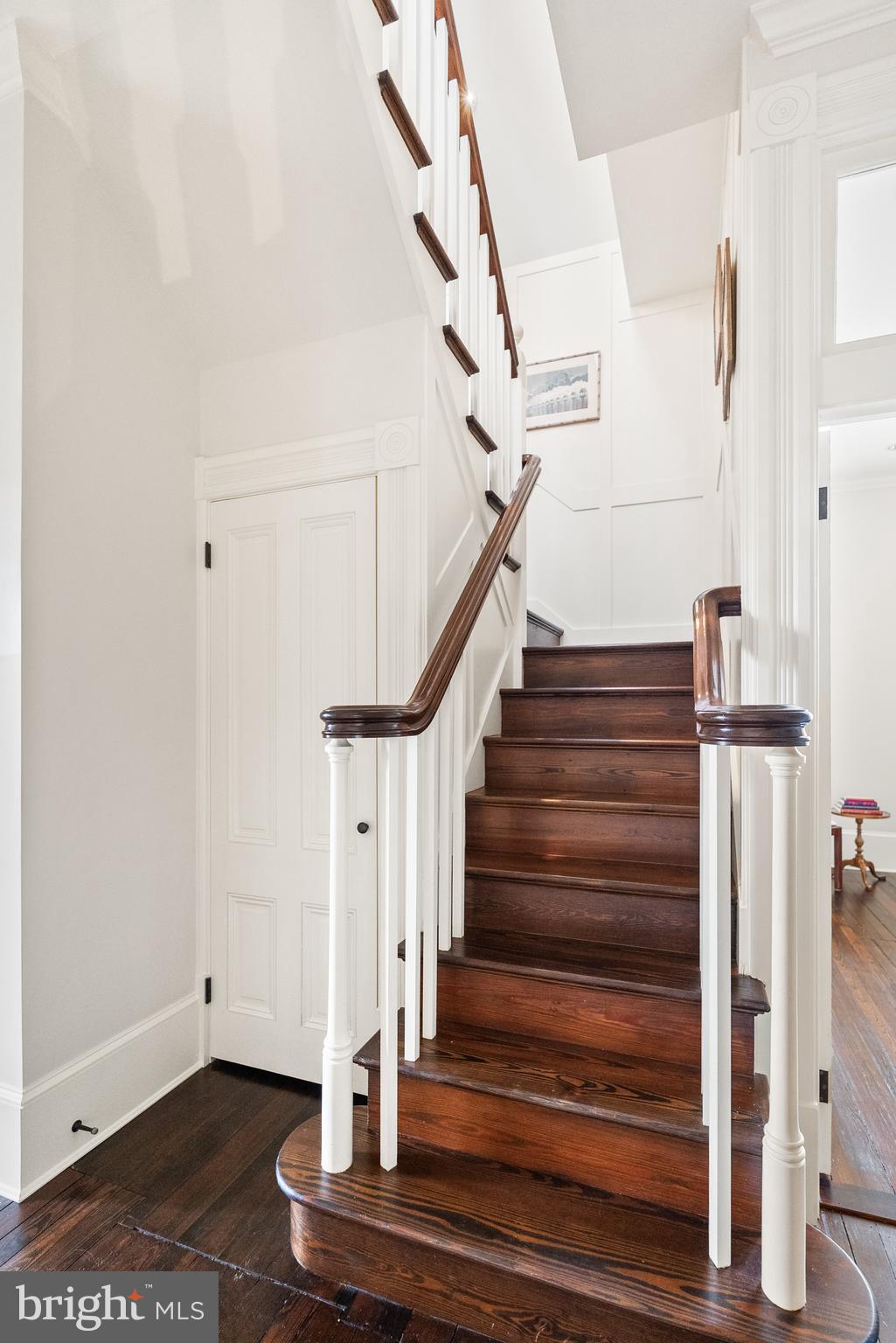 1601 28th Street Northwest Washington, DC 20007 - Photo 25 of 29 a view of entryway with wooden floor