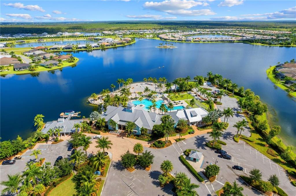 14433 Neptune Avenue Naples, FL 34114 - Photo 37 of 38 view of a lake with a mountain view