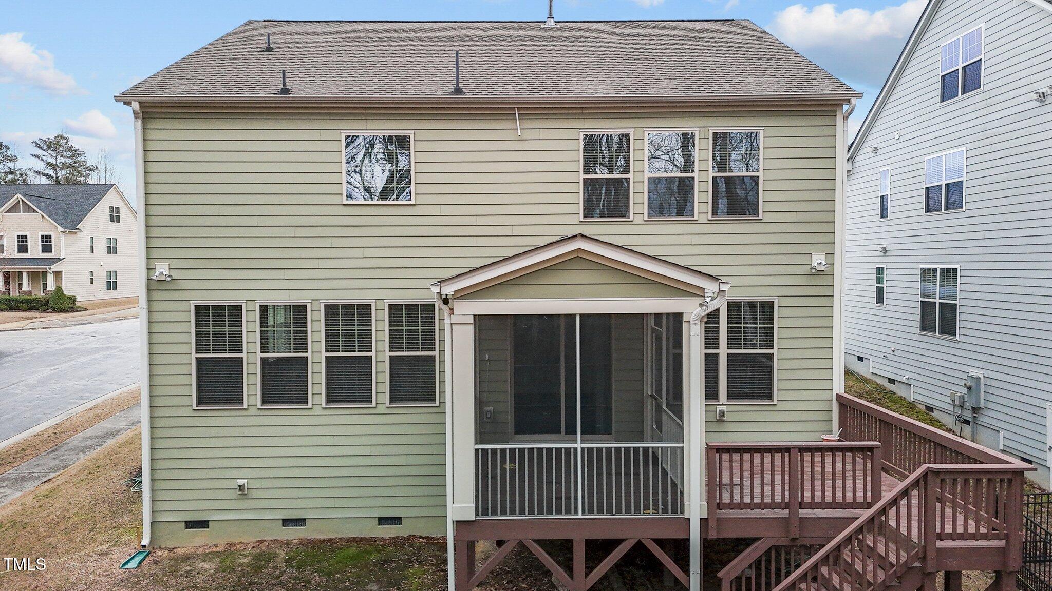 1800 Bodwin Lane Apex, NC 27502 - Photo 49 of 63 a front view of a house with a balcony
