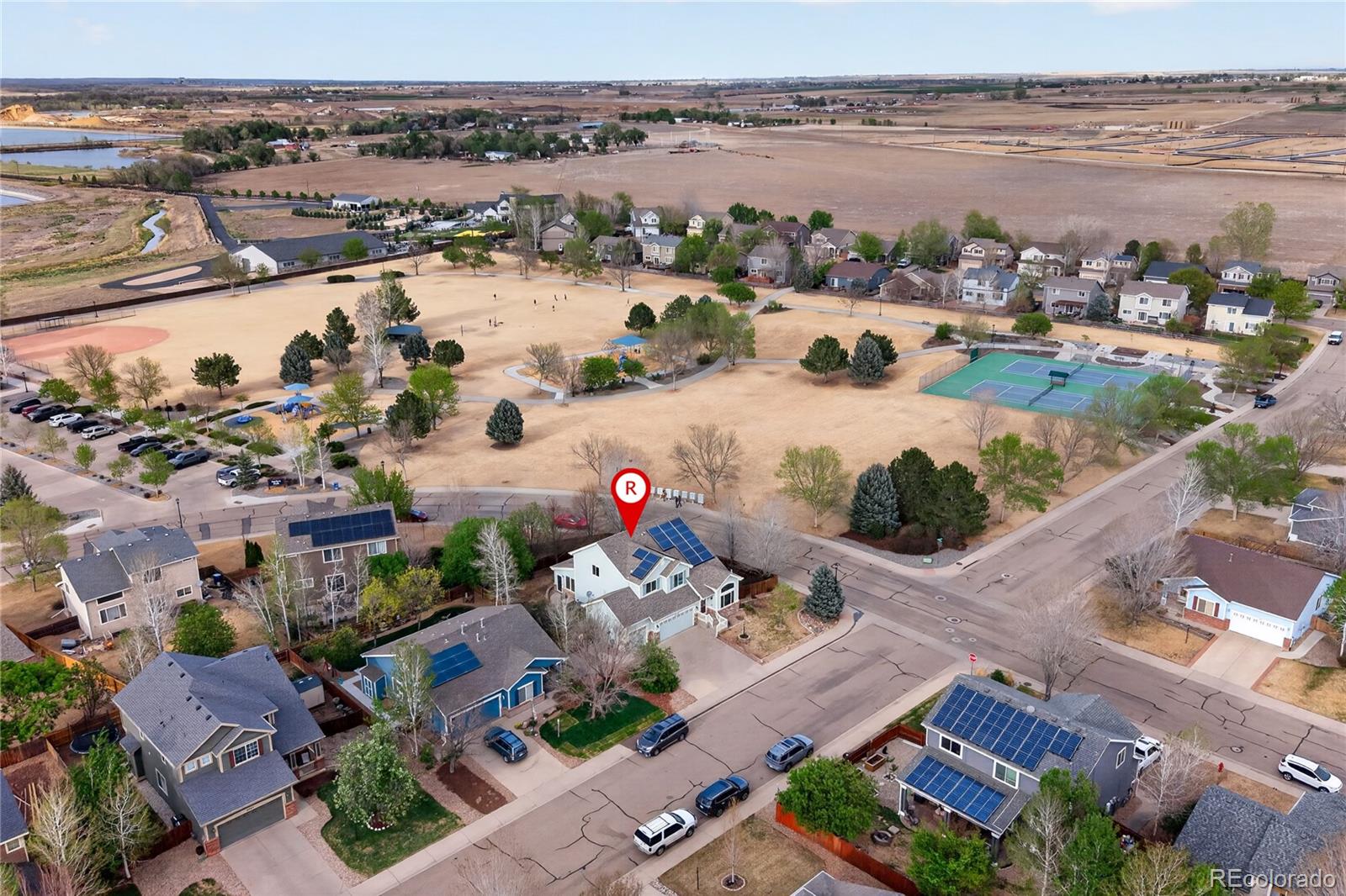 6289 Viewpoint Avenue Firestone, CO 80504 - Photo 3 of 45 an aerial view of a city