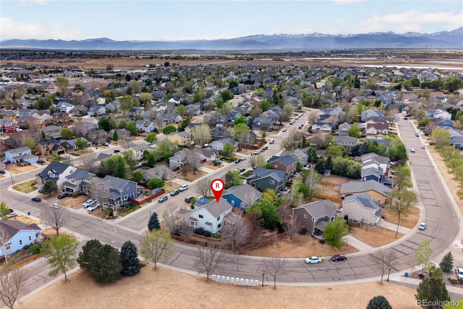 6289 Viewpoint Avenue Firestone, CO 80504 - Photo 39 of 45 an aerial view of multiple house