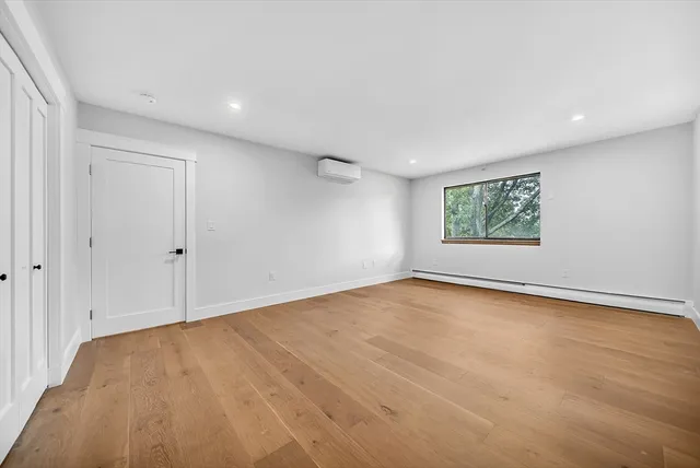 wooden floor in an empty room