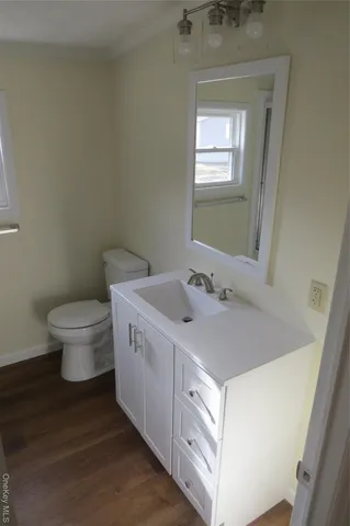 a bathroom with a sink and a toilet