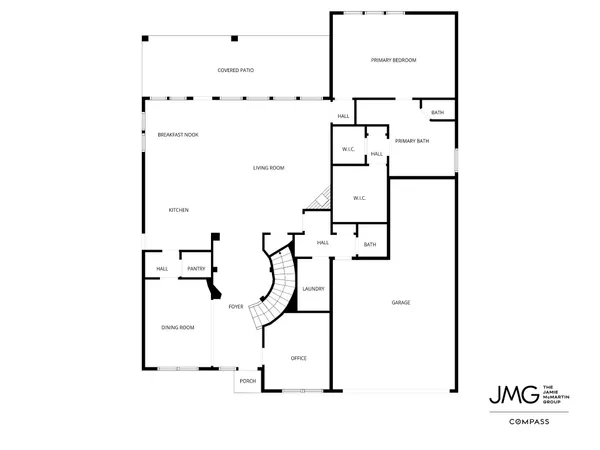 a picture of a floor plan