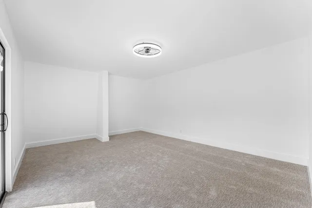 a view of an empty room with window