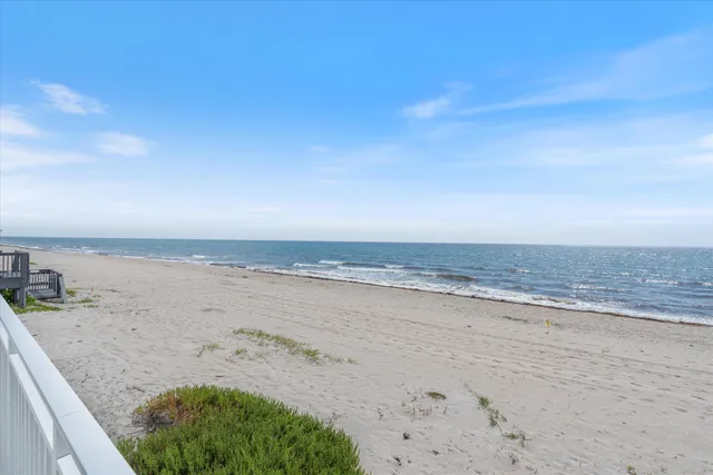 a view of beach and ocean