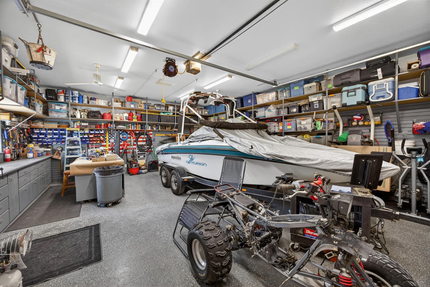 145 Oak Ridge Drive Ione, CA 95640 - Photo 19 of 61 a storage room with lots of wooden furniture