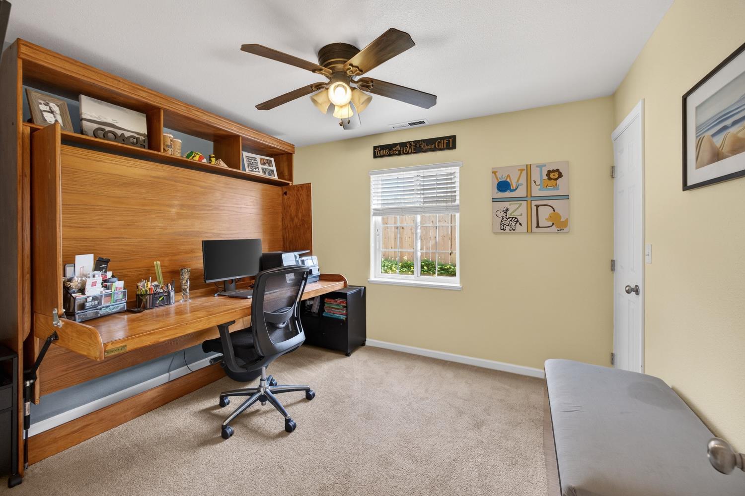 145 Oak Ridge Drive Ione, CA 95640 - Photo 45 of 61 a view of a livingroom with workspace and a window