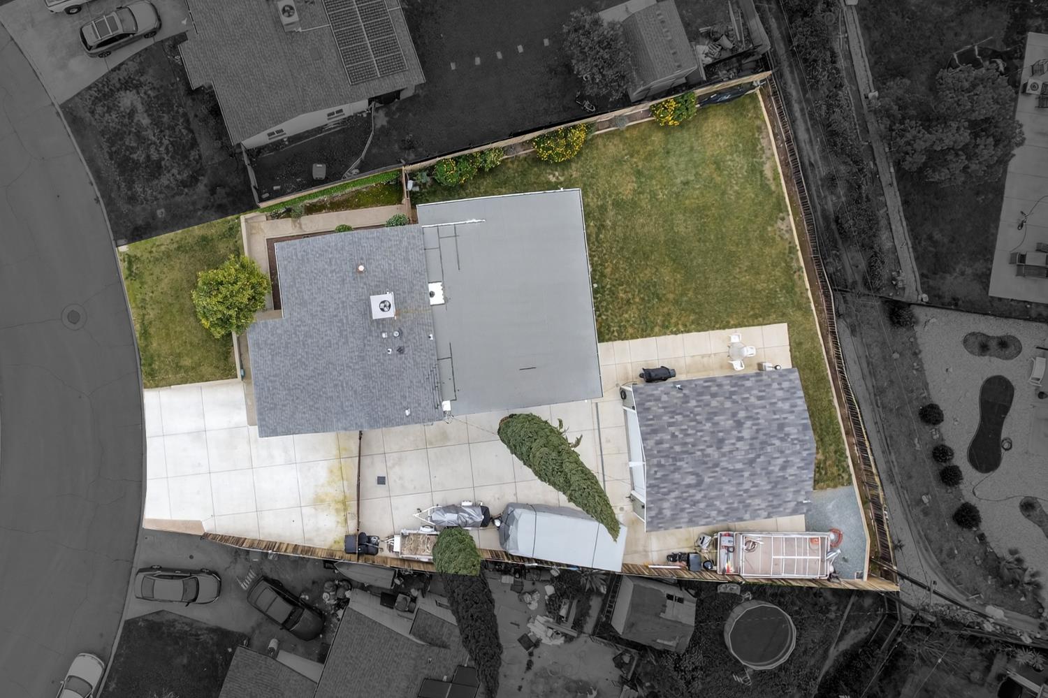 145 Oak Ridge Drive Ione, CA 95640 - Photo 55 of 61 an aerial view of a house with a yard