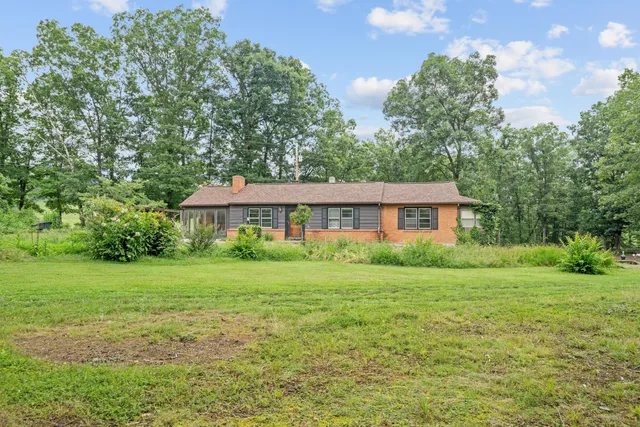 a view of a patio with table and chairs and potted plants