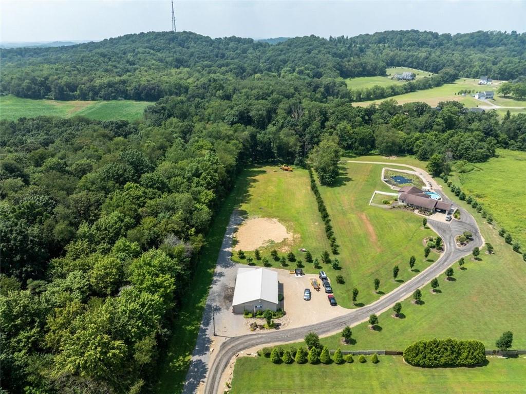 127 Britt Lane Butler, PA 16002 - Photo 11 of 11 an aerial view of residential houses with outdoor space and pool