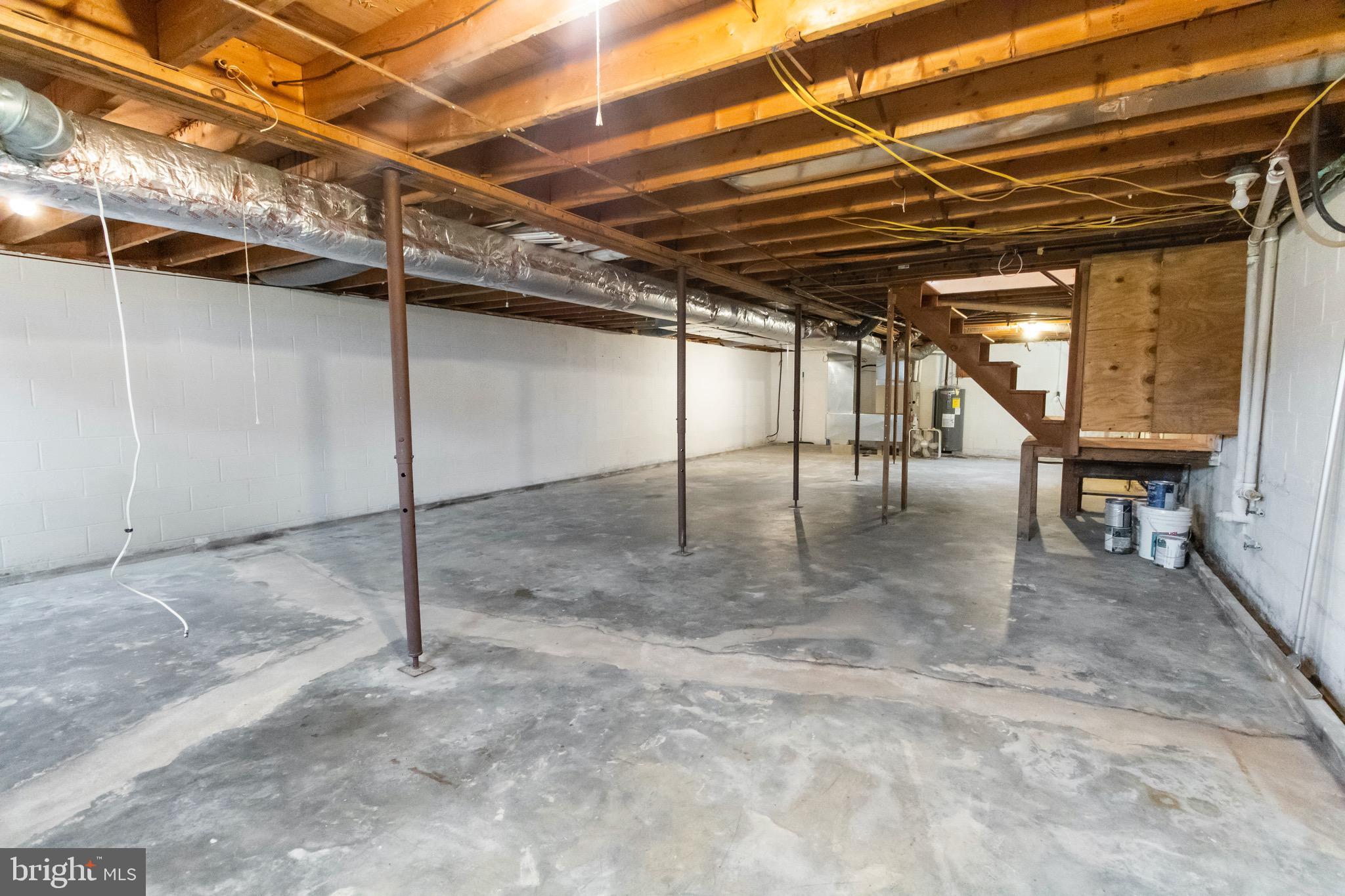 375 Harding Highway Carneys Point, NJ 08069 - Photo 7 of 13 Full, Unfinished Basement