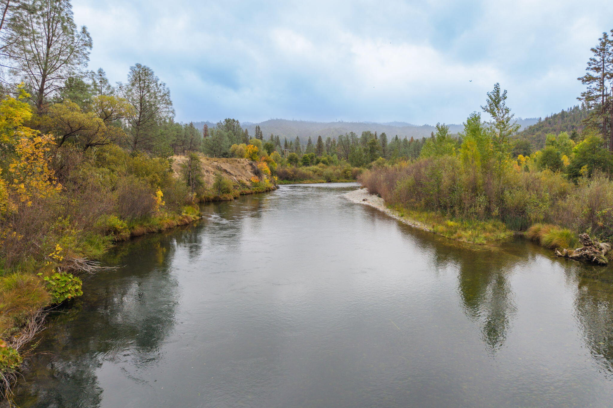 7848 Rush Creek Road Lewiston, CA 96052 - Photo 32 of 44 a view of residential houses with outdoor space and lake view