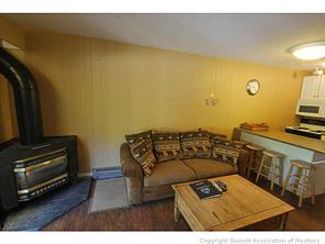 1513 East Keystone Road, Unit 2964 Keystone, CO 80435 - Photo 6 of 17 a view of a living room with furniture and a flat screen tv