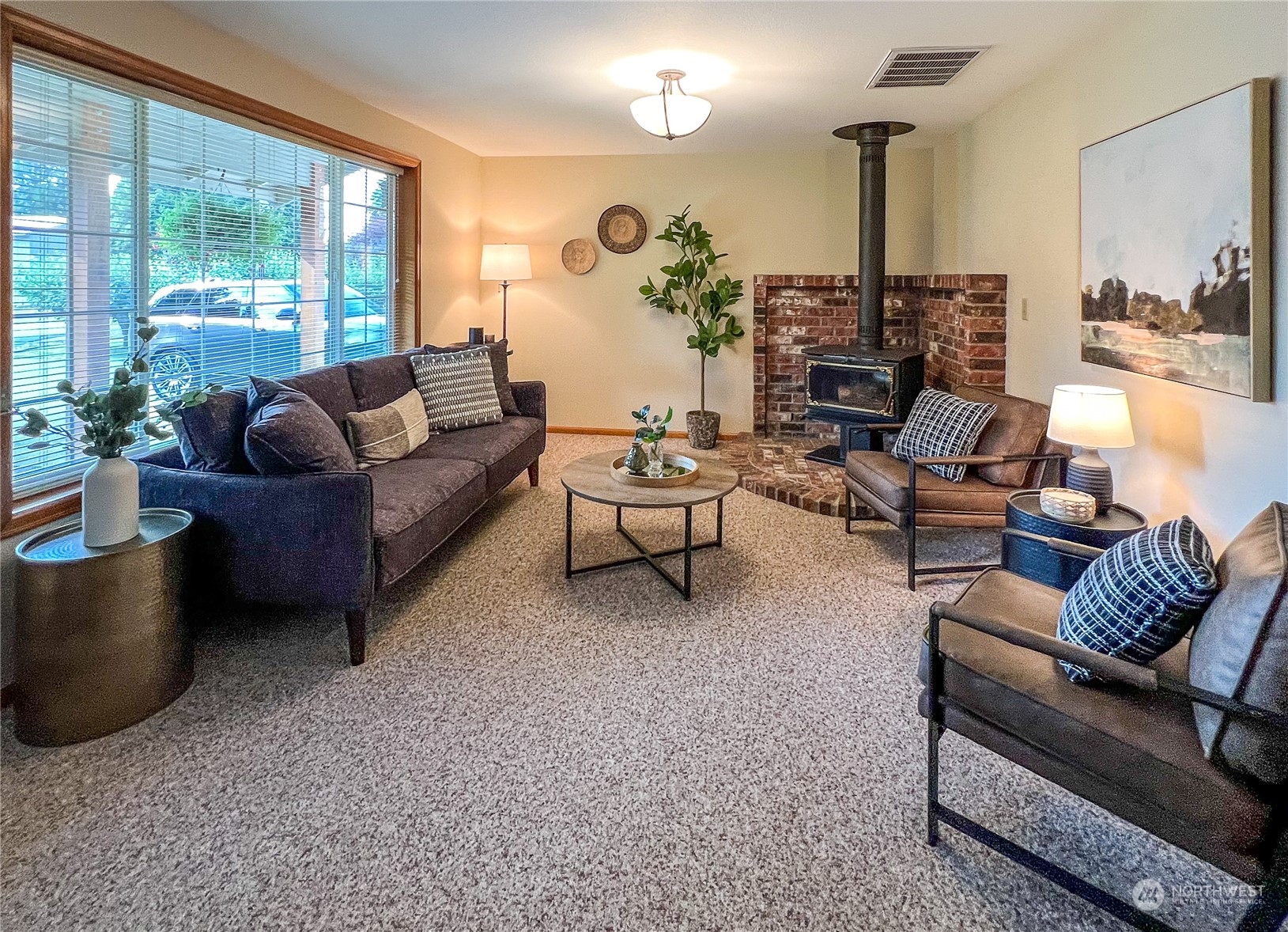 247 West Bartlett Road Lynden, WA 98264 - Photo 6 of 26 a living room with furniture and a large window
