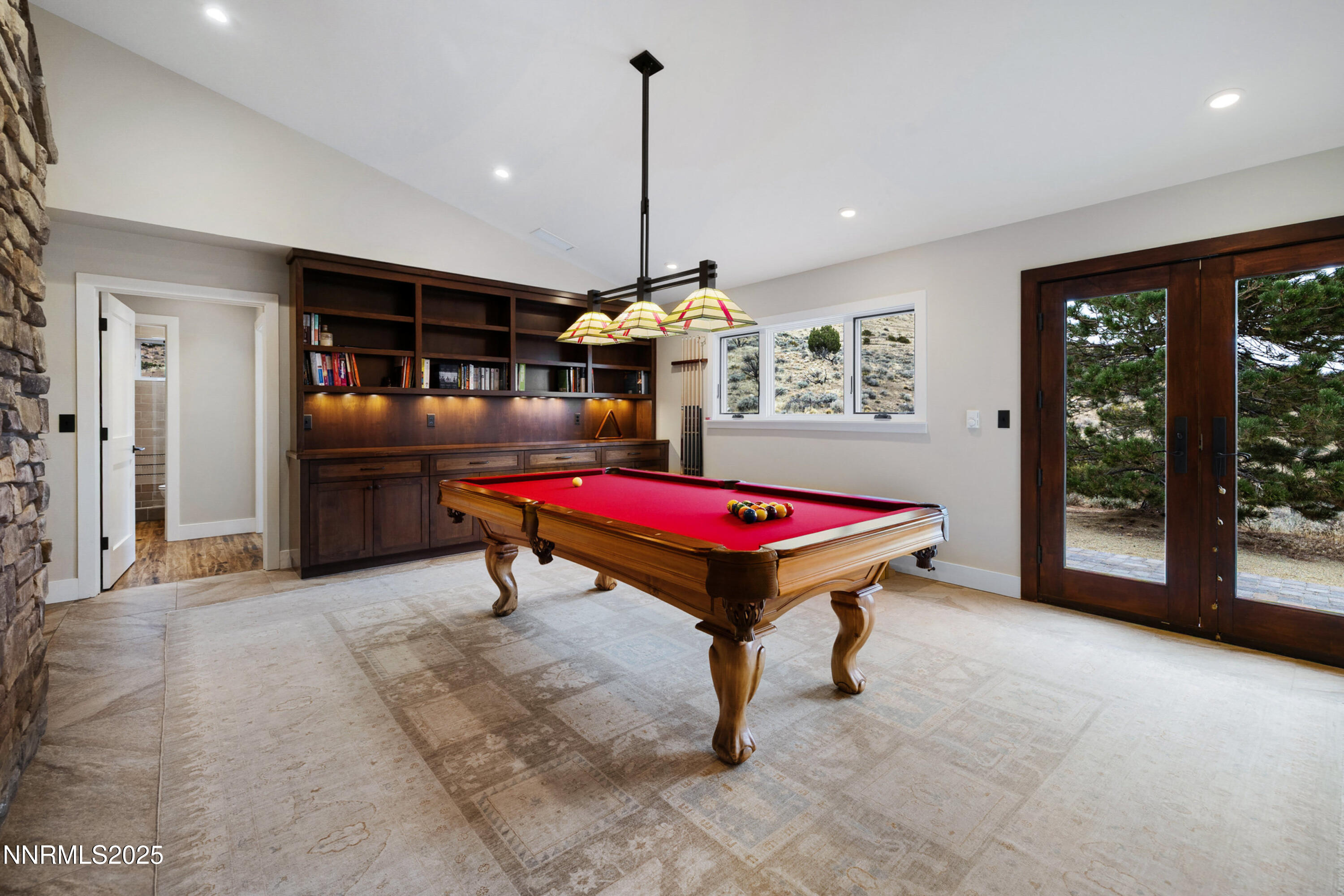 110 Moonstone Lane Reno, NV 89508 - Photo 18 of 68 a room with furniture pool table and window