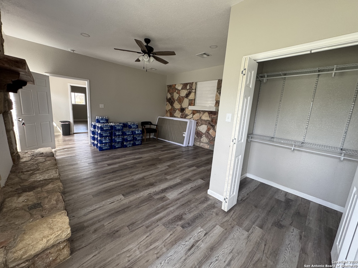 1240 Rice Road San Antonio, TX 78220 - Photo 27 of 45 wooden floor in an empty room