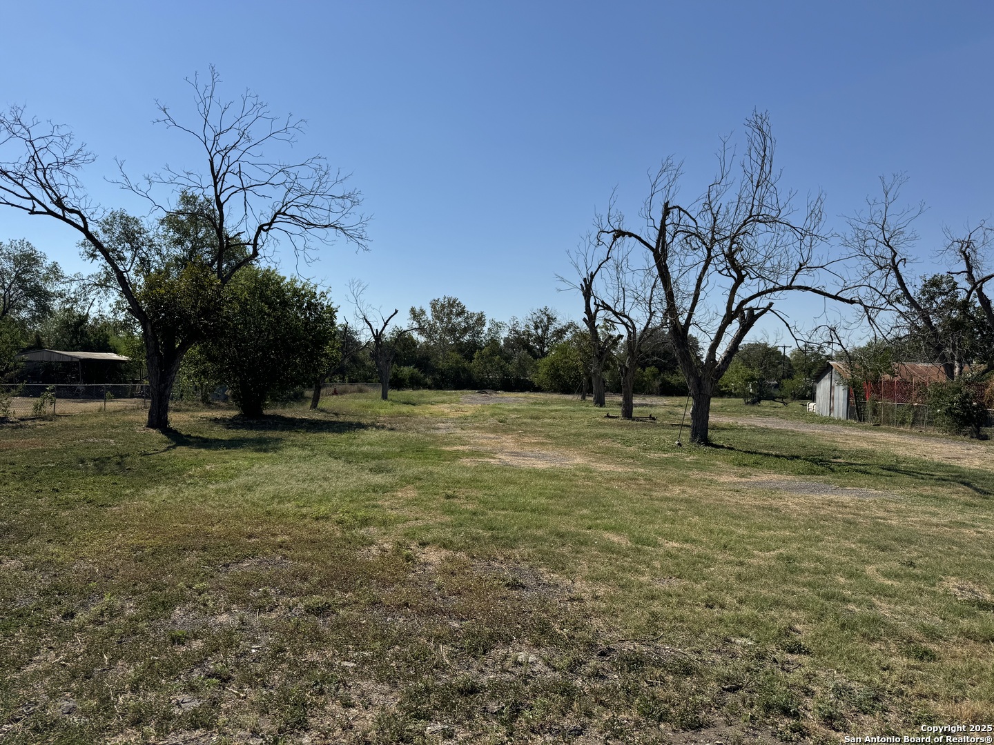 1240 Rice Road San Antonio, TX 78220 - Photo 40 of 45 a view of backyard with green space